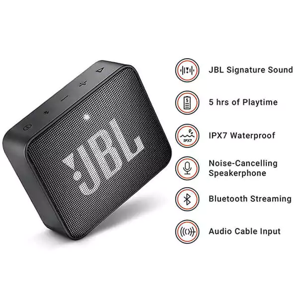 اسپیکر ضدآب قابل حمل JBL Go 2 در GadgetIran