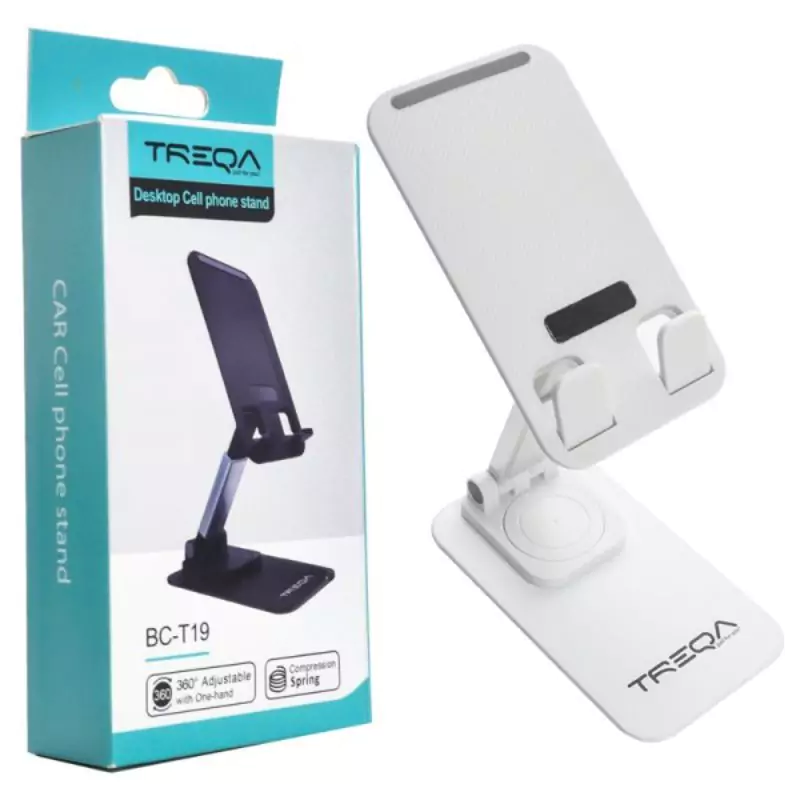 پایه نگهدارنده رومیزی موبایل و تبلت TREQA BC-T19