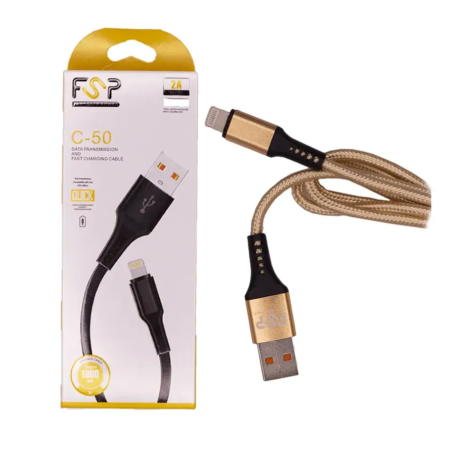 کابل شارژ آیفون FSP مدل C-50