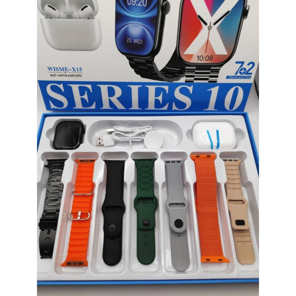 ساعت هوشمند Wisme مدل X-15 به همراه هدفون 2 wisme x15 1